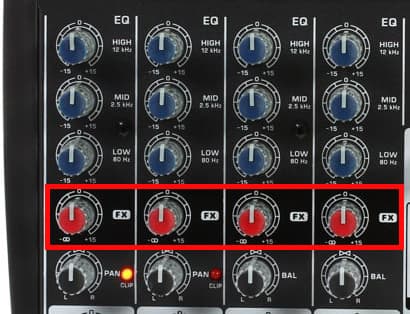 Beginners Guide to Live Shows Using a Mixer Effects Dial