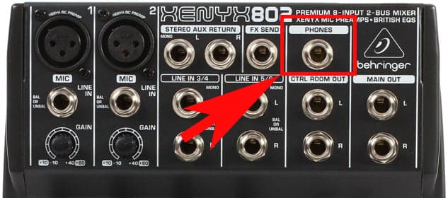 Beginners Guide to Live Shows Using a Mixer Headphone Port
