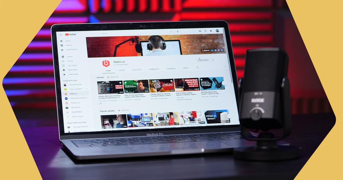How to Broadcast Radio on YouTube
