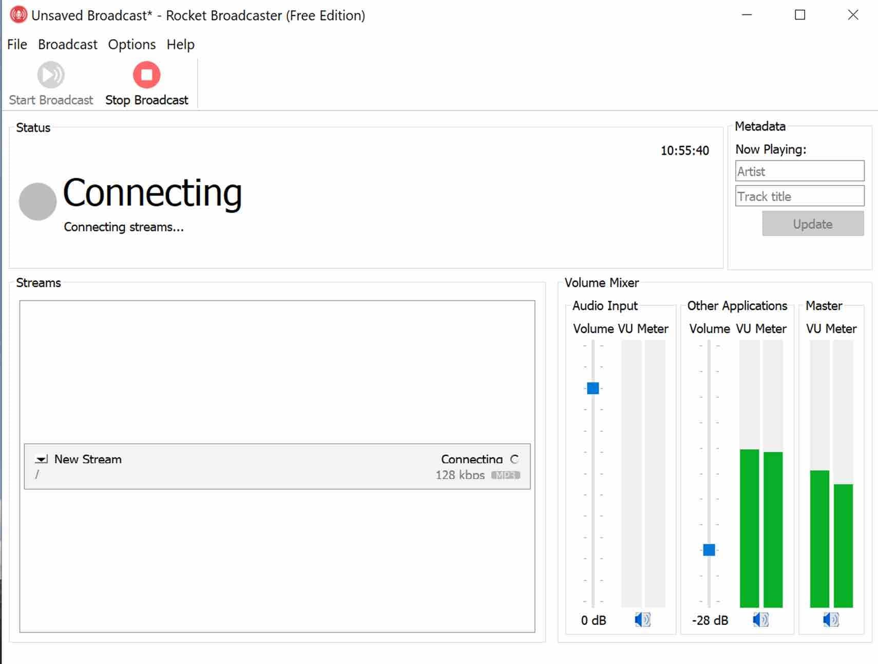 Rocket Broadcaster: Audio Encoder for Windows | Radio.co