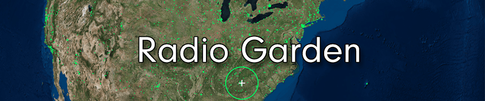 Radio directories: Radio Garden